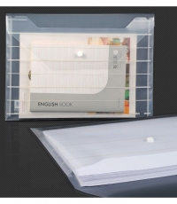 得力8313文件袋(透明)*10