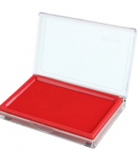 齊心B3720長方形快干印臺紅135*85mm*12