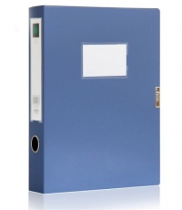 得力5603檔案盒55mm(藍)