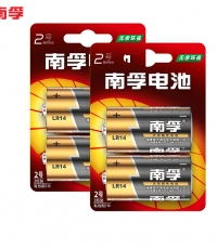 南孚LR14-2B 2號電池2pcs*12