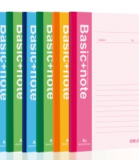 得力7653辦公無線裝訂本(混)-60張-A5