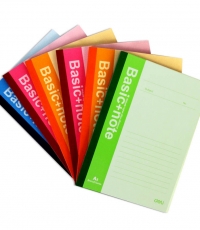 得力7655辦公無線裝訂本(混)-100張-A5*6