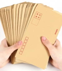 牛皮3#信封-B6（12.5*17.5cm）50pcs