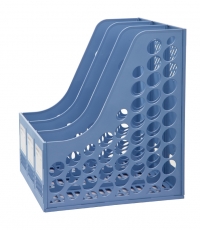 齊心B2173超省錢三格資料架藍*20