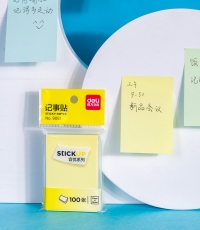 得力9081記事貼(混)76*51mm*12