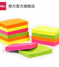 得力9084記事貼(混)76*51mm*12