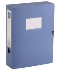 齊心HC-55檔案盒 藍*18