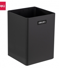 得力8931筆筒(黑色)