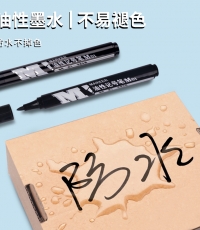 晨光記號(hào)筆油性M01（藍(lán)）APMY2204