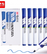 晨光易擦白板筆S01藍AWMY2201單頭