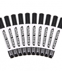 晨光可加墨白板筆單頭AWM26301黑*10