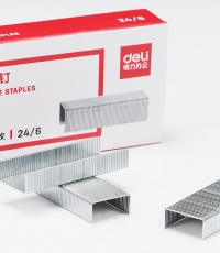 得力0013厚層釘書釘23/13(1000枚/盒)*5