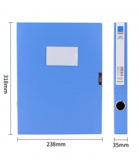 得力5623ES_55mm檔案盒(藍(lán))*12