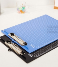 晨光便攜式A4豎式板夾（黑色）ADM95106