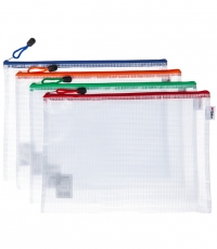 晨光普惠型A4網格拉鏈袋ADMN4282*10