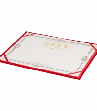 晨光尊賢絨面榮譽證書6K ASC99306