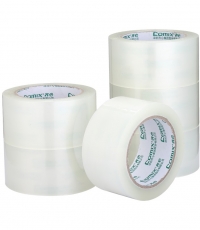 齊心JP5506-6普透封箱膠帶55mm*60y*6卷*4