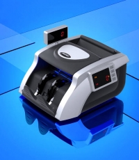 得力3908S點鈔機(銀色)