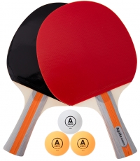 安格耐特F2310乒乓球拍(正紅反黑)(2個(gè)/副)