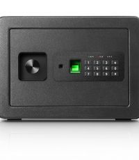 得力33559指紋密碼保管箱H250(黑色)