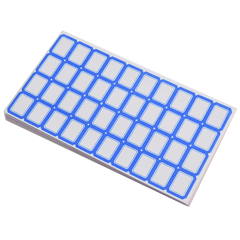 興達401不干膠標(biāo)簽貼藍 1/40