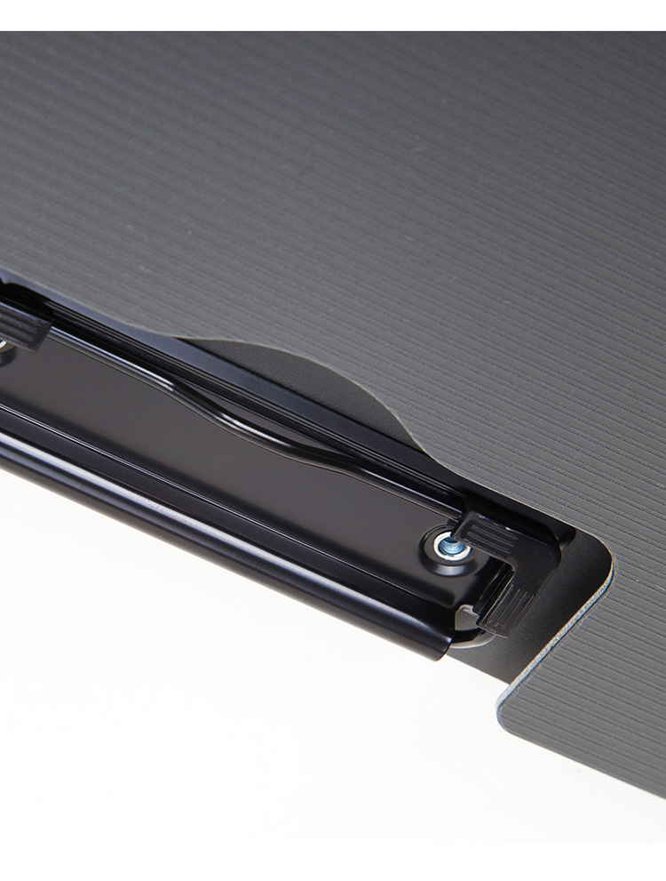 得力5016豎式折頁板夾(藍)